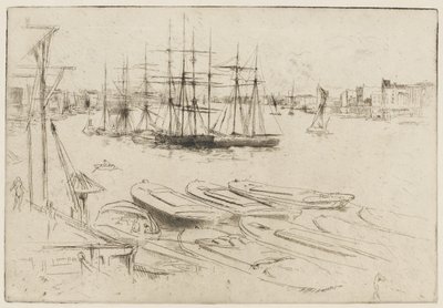 The Large Pool, c.1879 by James Abbott McNeill Whistler